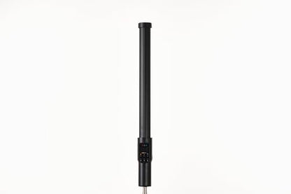 REFLEX CAMERA Portable 20W RGB Light Stick with Barndoor, 1-100% Brightness, 2700-7500K, 1/4" Screw Built-in Lithium Battery, Metal Body, Special Effects Modes, Remote Control, Power Adapter Included