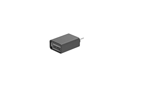 Logitech USB-C to USB-A Adapter (Pack of 3) - size: 1.1" x 0.7" x 0.4" (Pack of 3)