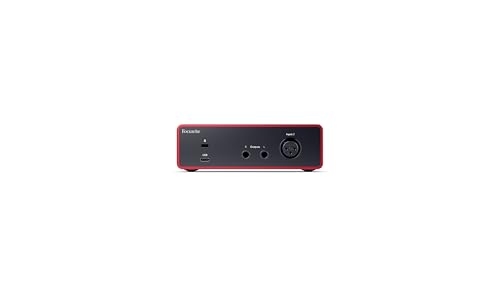 Focusrite Scarlett Solo Studio 4th Gen USB Audio Interface Bundle for the Songwriter, Guitarist or Vocalist with Condenser Microphone and Headphones for Recording, Songwriting, and Podcasting - style: Solo Studio