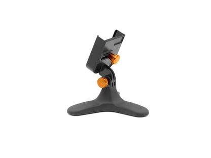 WeatherTech DeskFone - Universal Desktop Cell Phone Holder (Orange Metal Knobs) - color: Orange Metal Knobs