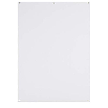 Westcott X-Drop Wrinkle-Resistant 5' x 7' (1.52 x 2.13m) Backdrop for Headshots, Photoshoots & Product Photos - Portable and Travel Friendly (High Key White) - color: High Key White