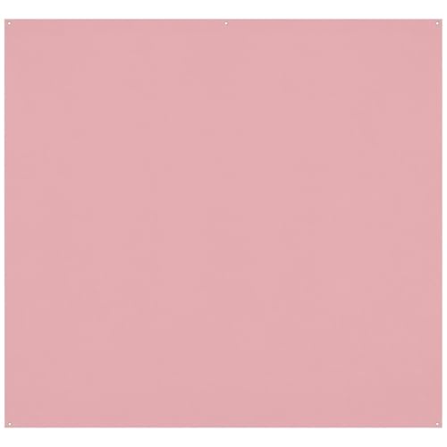 Westcott X-Drop Pro Wrinkle-Resistant 8' x 8' (2.44 x 2.44m) Backdrop for Headshots, Photoshoots, Group Portraits, Video Interviews, & Photo Booths - Portable and Travel Friendly (Blush Pink) - color: Blush Pink