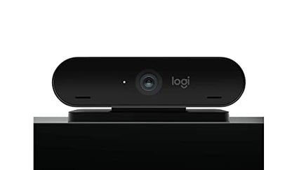 Logitech Logi 4K Pro Magnetic Webcam for Pro Display XDR, Video Calling Conferencing Recording, Zoom and Microsoft Teams, Ultra HD, Pro Streaming Web Camera (Renewed), Black