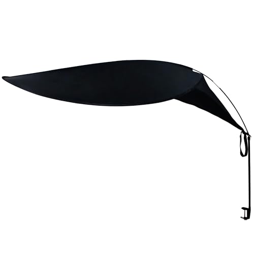 Comastbo 65" office cubicle desk shade,designed for light sensitive workers,idea for office cubicles and orginal desk canopy,block overhead light Black(Patent pending) - size: 65 inches