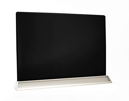 Audio-Visual Direct Magnetic Memo White Board Planner for Reception & Office (Divider, Black) - color: Black, size: Divider