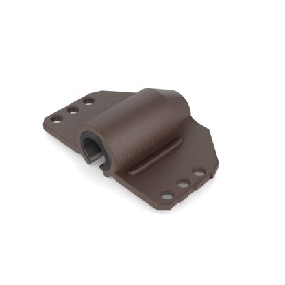 Isolate IT Lavalier Microphone Isolation Shield System with Sorbothane (Compatible With Sennheiser ME2, Brown/Black) - color: Brown/Black, size: Sennheiser ME2
