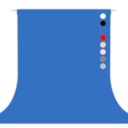 Blue Photography Backdrop Studio Photography Film & Television Portraiture Interview Programs Product Display Home Videos Parties Exhibition Halls Wedding Backdrops 5x7FT - color: Blue, size: 5x7FT