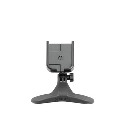 WeatherTech DeskFone - Universal Desktop Cell Phone Holder - color: Black Plastic Knobs