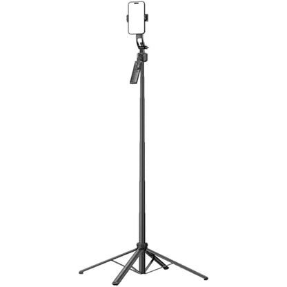 Auto Face Tracking Selfie Stick Tripod for iPhone with Light 360° Rotation That Follows Your Movement 63" Camera Tripod Stand with Remote for Content Creator Vlog Live Stream Video Recording - style: B-Auto Face Tracking Tripod with 2 Square Light