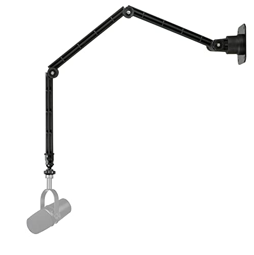 Microphone Wall Mount, Ceiling Holder Stand compatible with Blue Yeti X Nano Snowball and Shure HyperX Razer Microphones