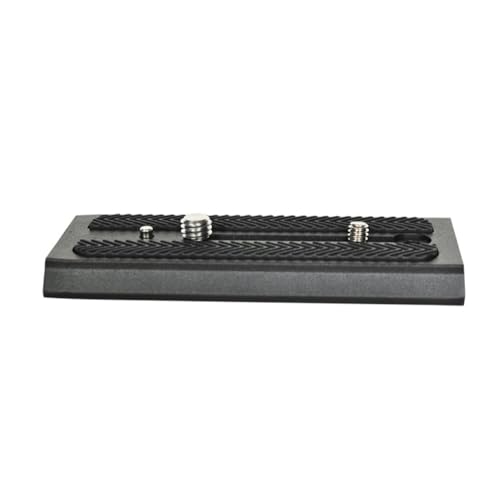 501PL 120MM Long Quick Release Plate For Manfrotto 501PL, 503, 701HDV- RC5 System Replacement (#3433PL)- Compatible with 501/503/577/701 NG Tripod Heads, With 1/4"-20 & 3/8"-16 D-Ring Screw - color: Long Version (120mm)