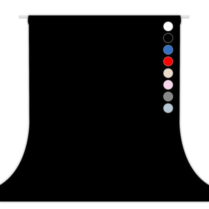 Black Photography Backdrop Studio Photography Film & Television Portraiture Interview Programs Product Display Home Videos Parties Exhibition Halls Wedding Backdrops 8x10FT - color: Black, size: 8x10FT