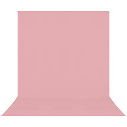 Westcott X-Drop Pro Wrinkle-Resistant 8' x 13' (2.44 x 3.96m) Sweep Backdrop for Full-Body Photos & Group Portraits, Video Interviews & Photo Booths - Portable and Travel Friendly (Blush Pink) - color: Blush Pink