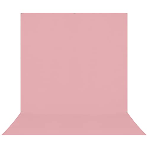 Westcott X-Drop Pro Wrinkle-Resistant 8' x 13' (2.44 x 3.96m) Sweep Backdrop for Full-Body Photos & Group Portraits, Video Interviews & Photo Booths - Portable and Travel Friendly (Blush Pink) - color: Blush Pink