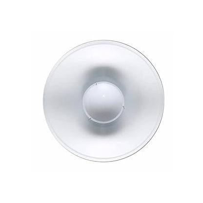 Godox 16.5inch/42cm White Beauty Dish Bowens Mount Reflector w/White Diffuser, Light Modifier for Bowens Mount Studio Strobe Flash Light Monolight for Godox SK400II, AD600Pro, AD600BM, MS300 - color: white