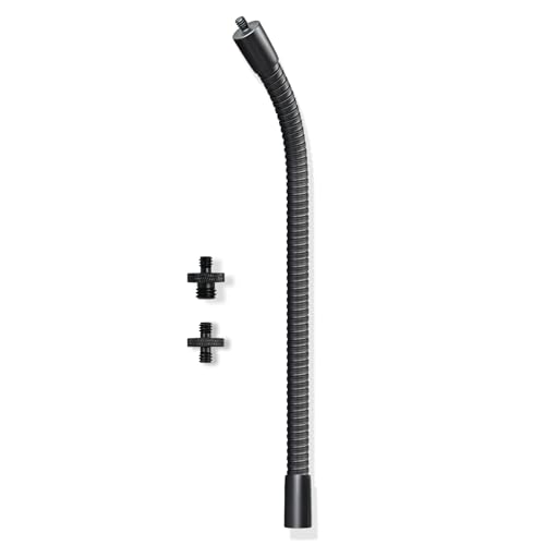 Heavy-Duty 19" Flexible Gooseneck Extension Tube Arm with 1/4"-20 & 3/8"-16 Adapter (KN14-19) - size: 19-INCHS