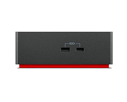 Lenovo ThinkPad USB Type-C Dock Gen 2 with 4K (40AY0090US) + ZoomSpeed HDMI Cable (with Ethernet) + ZoomSpeed DisplayPort Cable + Starter Bundle