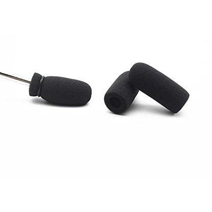 10 Pack Soft Mic Foam Covers Windscreens for David Clark M-4/M-7 Lightspeed Aviation Headsets Microphone