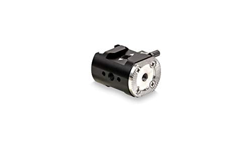 Tilta Left Side NATO Rail to Rosette Adapter Compatible with DJI RS2, RS4, RS5 | ARRI Rosette | Cold Shoe & 1/4"-20