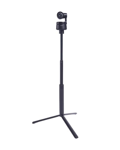 OBSBOT Extendable Tripod, Desk Tripod for Tiny 2/Tiny 4K/1080P/Tail Air/Meet 4K Webcam, Lightweight, Sturdy, Foldable, Stand Tripod for Video Recording, Meeting, Streaming, etc.
