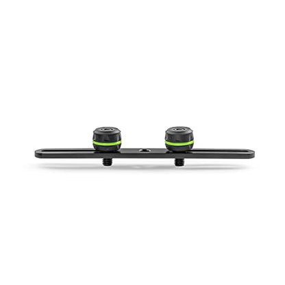 Gravity Stereo Bar MS STB 01 Microphone Stereo Bar for Mounting 2 Microphones Adjustable, black - size: 60 - 170mm
