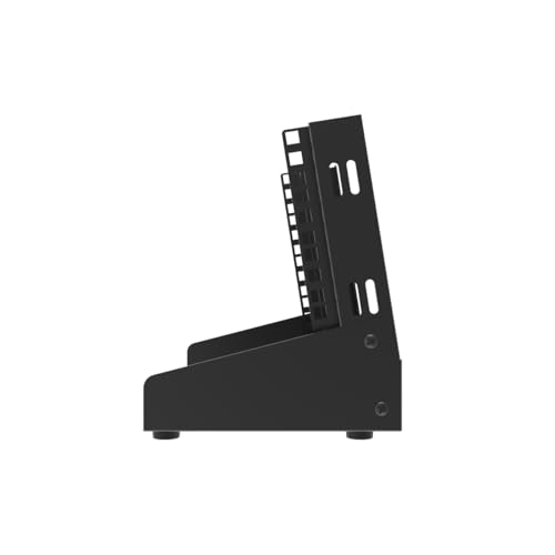 10 inch Small Desktop Network Rack, 4U Mini Open Frame Desktop Server Rack for 10" Network, Servers, Audio, and Video Equipment (4U) - size: 4U