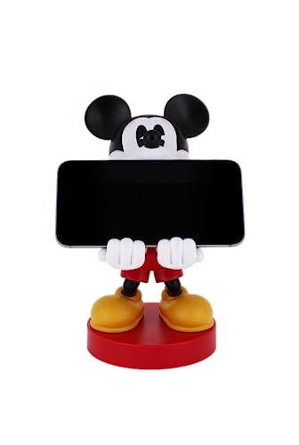 Cableguys Disney Mickey Mouse Controller Holder & Phone Stand - Gaming Setup Accessories for Desk and Game Room, Controller Stand Compatible with Xbox, PlayStation & Most Standard Game Controllers