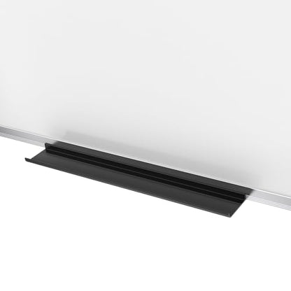 VIZ-PRO Magnetic Dry Erase Board, 96 X 48 Inches, Foldable Wall-Mounted Whiteboard with Silver Aluminum Frame & Marker Tray for School Office and Home 8' X 4' - size: 96"W x 48"H