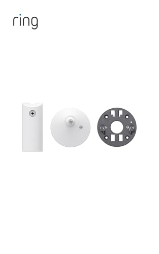 Ring Spare Parts Kit — Compatible with Outdoor Cam Pro, Plug-in, White - color: White