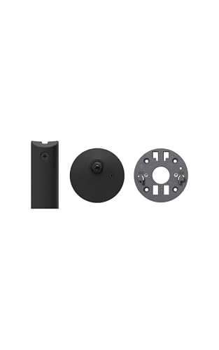 Ring Spare Parts Kit — Compatible with Outdoor Cam Pro, Plug-in, Black - color: Black