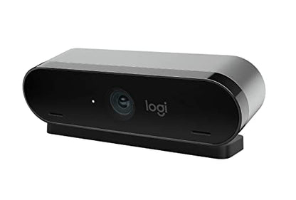 Logitech Logi 4K Pro Magnetic Webcam for Pro Display XDR, Video Calling Conferencing Recording, Zoom and Microsoft Teams, Ultra HD, Pro Streaming Web Camera (Renewed), Black