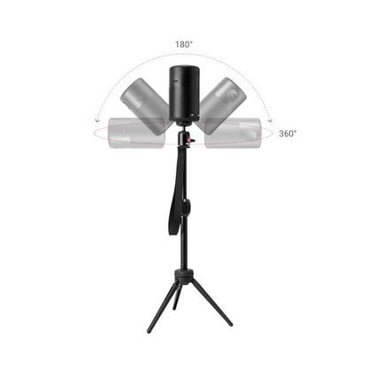 Nebula Adjustable Tripod Stand, Compact, Portable Projector Stand, Includes Universal Mount and Swivel Ball Head - Aluminum Alloy Tripod Stand, for Capsule 3, Capsule 3 Laser, Capsule Air