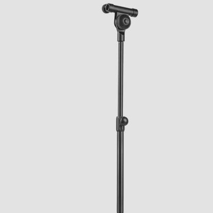 50cm Telescopic Mic Stand Extension Boom Arm with 3/8 Thread Metal Connector Pole for Podcasting, Streaming, and Desktop Microphone Stands