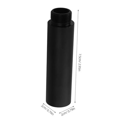 Uonlytech 1set Microphone Stand Extension Kit Adapter to Adapter for Desk Height for Live Streaming and Recording Includes Extension Tube for Easy Installation