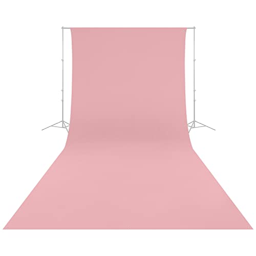 Westcott Wrinkle-Resistant 9' x 20' (2.75 x 6.1m) Backdrop for Photoshoots, Group Portraits, & Photo Booths - Portable and Travel Friendly (Blush Pink) - color: Blush Pink