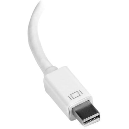 StarTech Active Mini DP to HDMI Adapter, 4K 30Hz, White, DPCP (MDP2HD4KSW) - color: White, style: 4K 30Hz