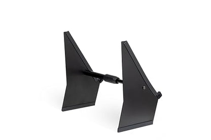 Headliner Adjustable Steel Desktop Production Stand; 55˚ Degree Angle; Fits Larger Desktop Synths, Samplers, Effects Modules, Drum Machines and more Music Production Gear for your Studio - size: Single-Tier 55° Desktop Production Stand
