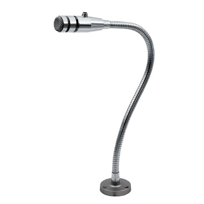 REBUILD SKILLS Push-to-Talk Microphone RBX-515SBG-18X Compatible with Shure 515SBG-18X for use in Restaurants Grocery Store Drive Thru - 20" Gooseneck, Mount Attached and 6½’ Cord