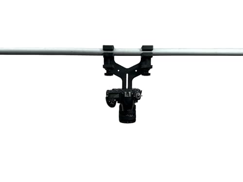 Glide Gear OH 75 Overhead Mount – DSLR, Smartphone – 6ft Adjustable Pole, Top-Down Rig, 15lb Capacity, Aluminum Build - size: OH 75: 6 feet Configuration