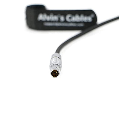Alvin’s Cables Z-CAM E2 Power Cable for Atomos Ninja V| OSEE G7| Shinobi 7"| Shogun 7 Monitor 2 Pin Male to Lock DC Right Angle Power Cable 30cm|12inches - color: straight 2 pin to right angle lock DC