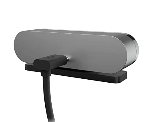 Logitech Logi 4K Pro Magnetic Webcam for Pro Display XDR, Video Calling Conferencing Recording, Zoom and Microsoft Teams, Ultra HD, Pro Streaming Web Camera (Renewed), Black