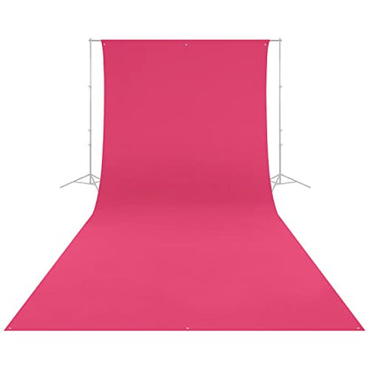 Westcott 9x20' Wrinkle-Resistant Backdrop, Dark Pink - color: Dark Pink