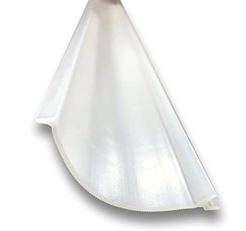 Beam Lighting Under Cabinet Light Cover Replacement | White Ribbed Acrylic Diffuser (for UC8, 36") - size: 36 Inch, style: for UC8