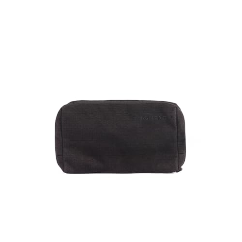 Moment Everything Tech Organizer – Durable & Water-Resistant Storage Pouch for Cables, Chargers & Accessories (Black, Regular) - color: Black, size: Regular