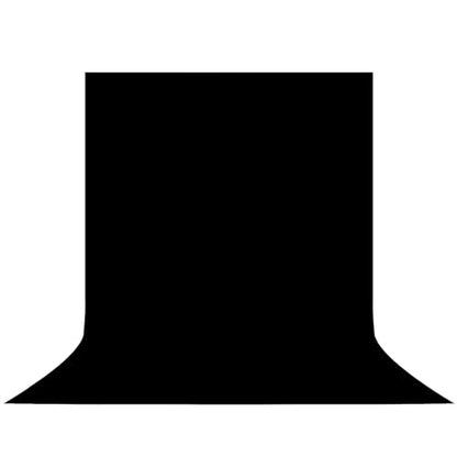 YSKE-Professional Black Photography Backdrop10X7ft - Machine Washable Seamless Background for Studio & Video - color: Black, size: 10X7