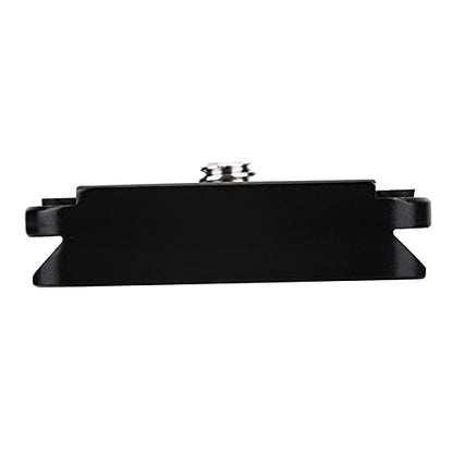 Acouto Mini Quick Release Plate Camera Mount Tackle for TY-C10 T005 / T-025 Ball Head, Aluminium Alloy Photography Accessory