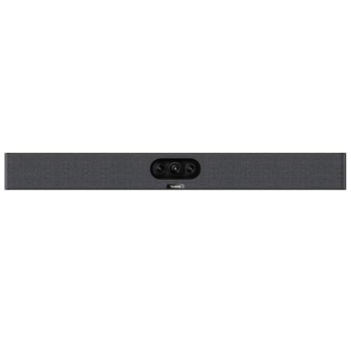 MeetingBar A25-031 - All-in-One 4K Video Conferencing Solution for Small Rooms with Triple 4K Cameras, 151° FOV, 8 Microphone Array, CTP25 Touch Panel, Compatible with Microsoft Teams and Zoom