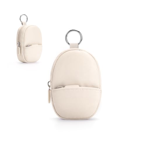Soft Camera Case Compatible With Kodak Pixpro FZ45 FZ55 & Camkory FHD 1080p,Lightweight Digital Camera Carrying Case With Extra SD Cards Storage, Protective Travel Bag - Perfect Gifts, Beige - color: Beige