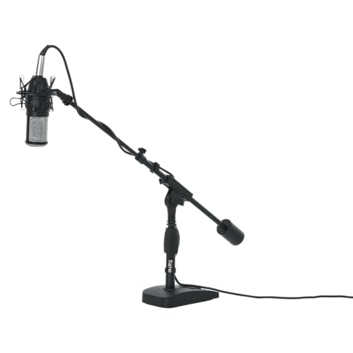 Gator Frameworks GFW-MIC-0822 Telescoping Boom Mic Stand - style: Deluxe Weighted Base