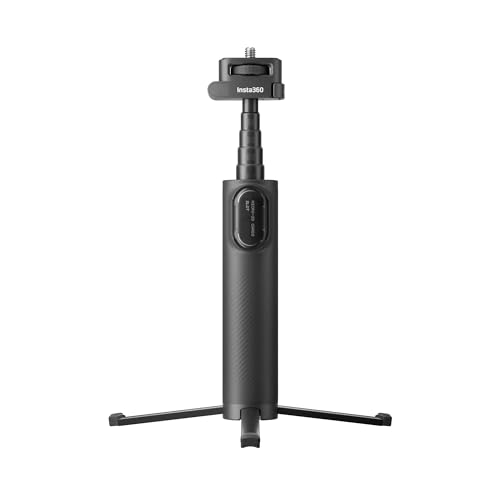 Insta360 Foldable 2-in-1 Selfie Stick (1/4" Mount) for insta360 X5/X4/X3 - style: No Remote